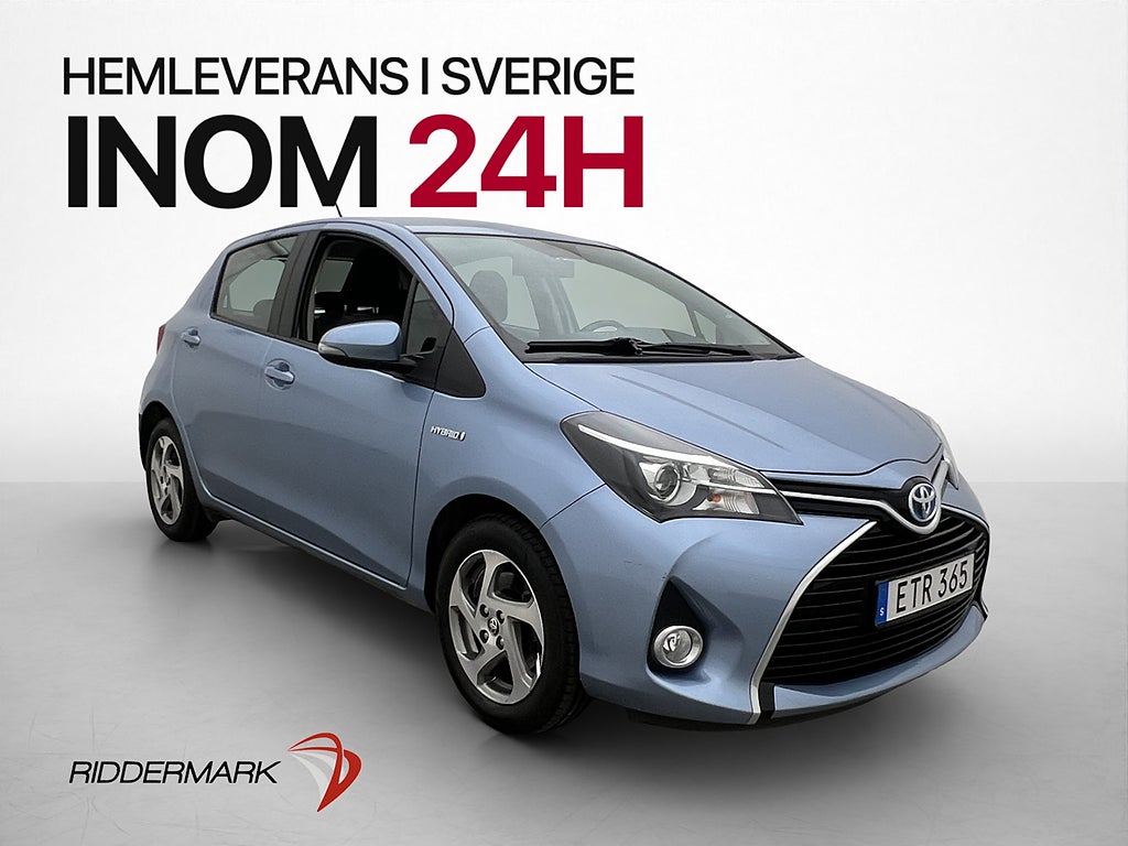 Toyota Yaris Hybrid Active Kamera 360:- skatt 0.33l/mil