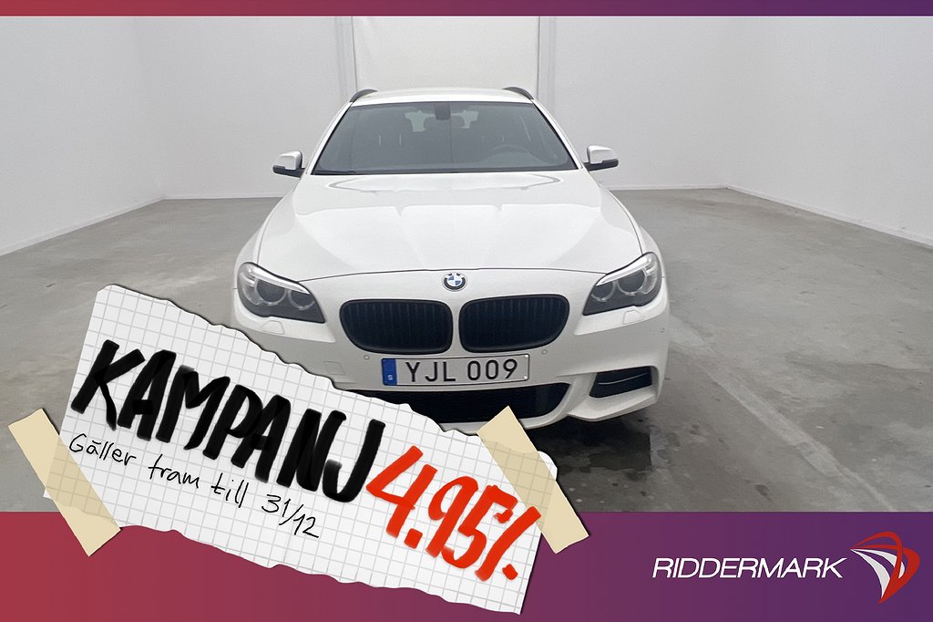 BMW 520 d 190hk M Sport P-Värm Sensorer Elstolar 4,95% Ränta