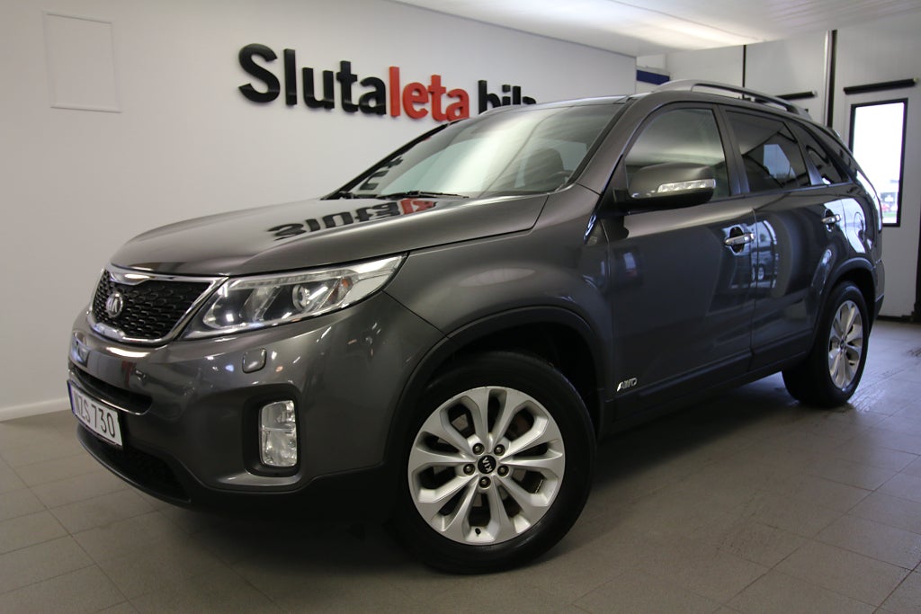 Kia Sorento 2.2 CRDi 4WD 7-Sits Aut Drag Skinn S/V hjul