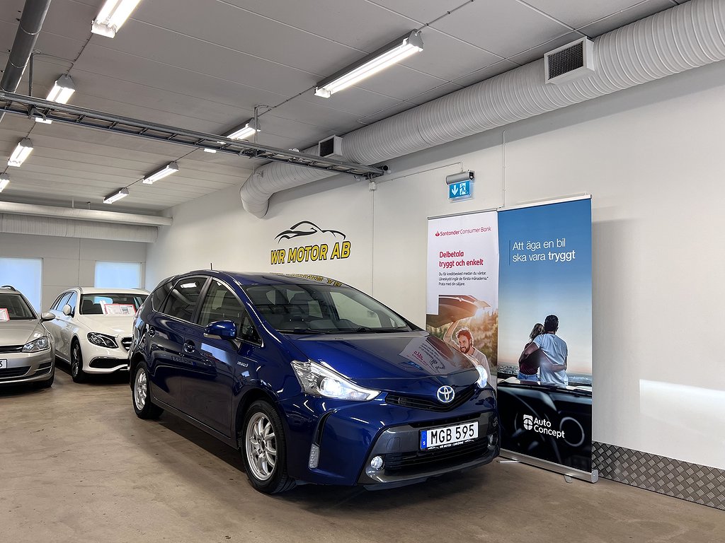 Toyota Prius+ Hybrid 7-sits CVT 3,95 ränta Euro 6