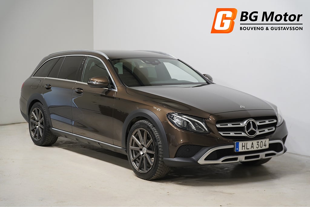 Mercedes-Benz E 220d 194HK 4M All-Terrain Avantgarde Drag/Värmare/Wide