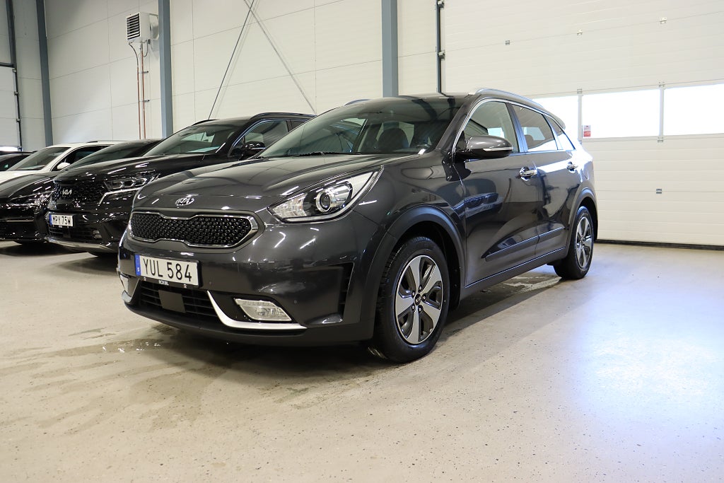Kia Niro Hybrid DCT Advance Plus, GLS 2-Ägare Läder B-Kam 141hk