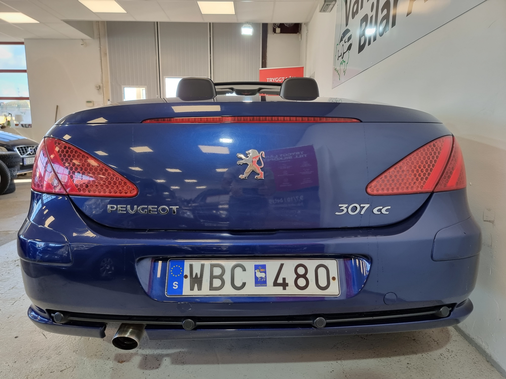 Peugeot 307 CC 2.0 136hk 2004, photo 6/41