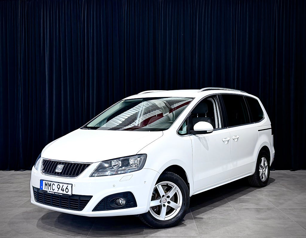 Seat Alhambra 7-Sits 2.0 TDI 4Drive DRAG VÄRM NAVI KAMERA 1ÄGAR 140HK