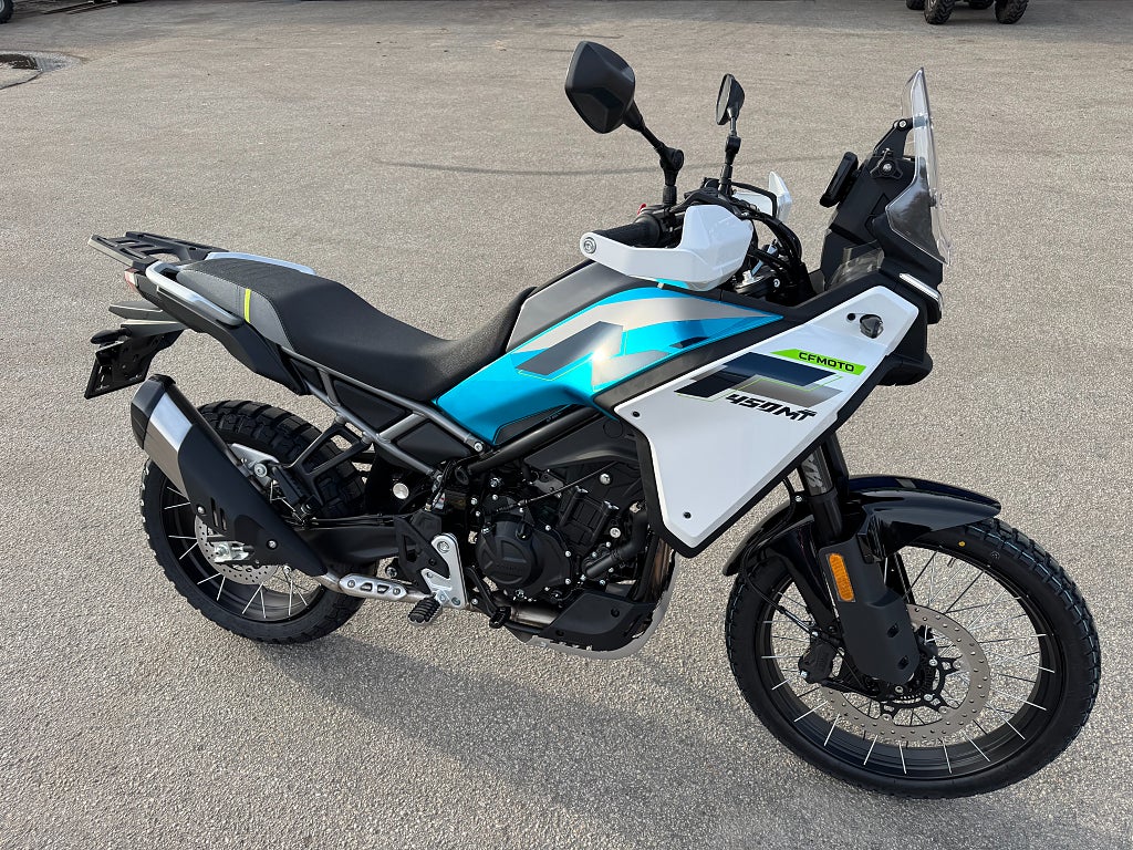 CFMOTO 450 MT Succé Maskinen Nya Zephyr Blue-2026 RÄNTEFRITT DEMOMASKIN