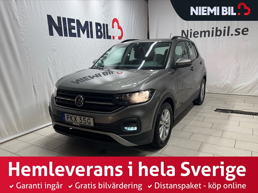 Volkswagen T-CROSS 1.0 TSI Motorvärmare Låg skatt S&V