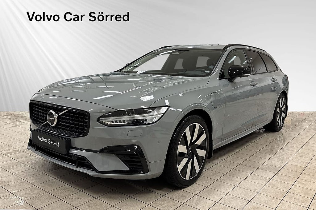 Volvo V90 T6 Plus Dark Edition Läder I Dragkrok I 360 I H&K