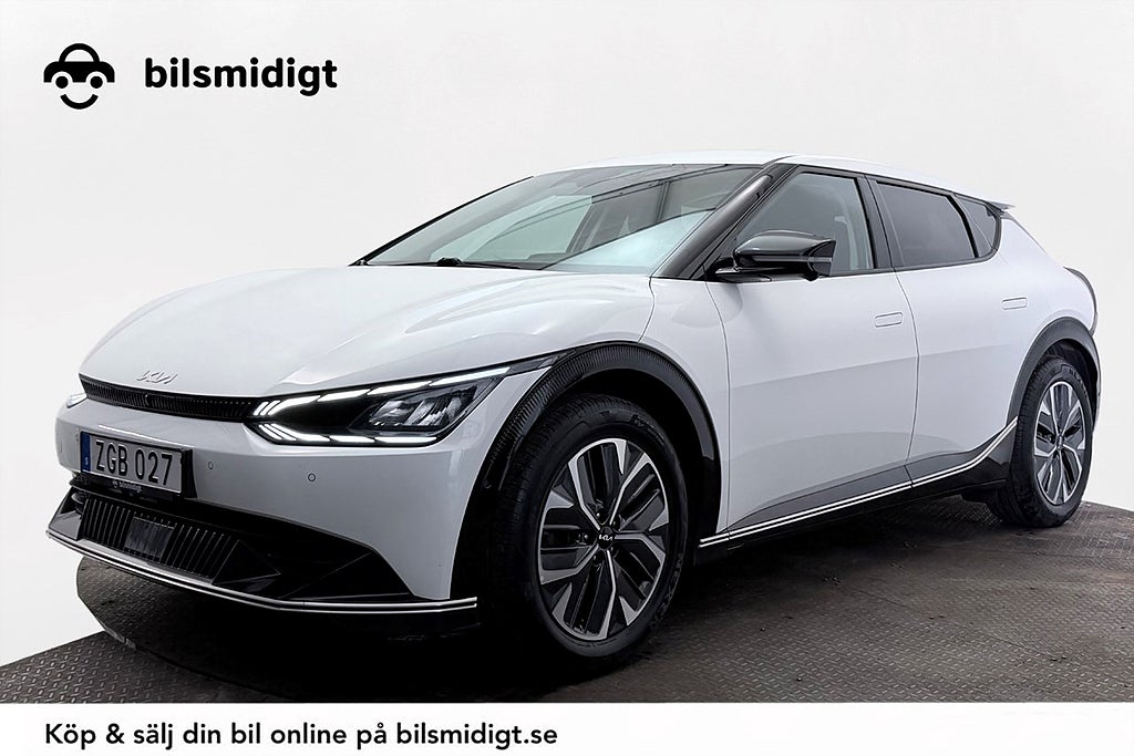 Kia EV6 77.4 kWh AWD Läder Navi 360° Elstolar 325hk