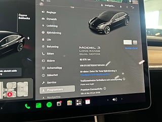 Tesla Model 3 Long Range AWD S&V-hjul/Autopilot 3/Premium ljud/Drag