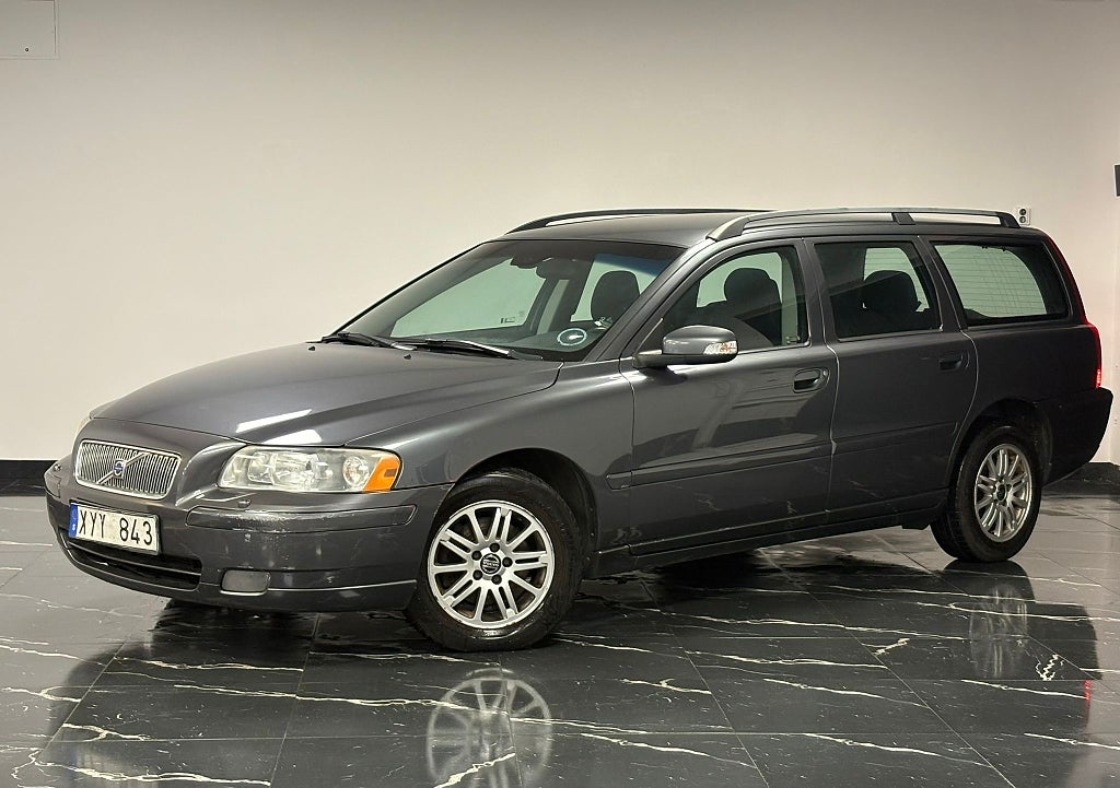 Volvo V70 2.4 CNG Momentum Nybesiktigad 140Hk