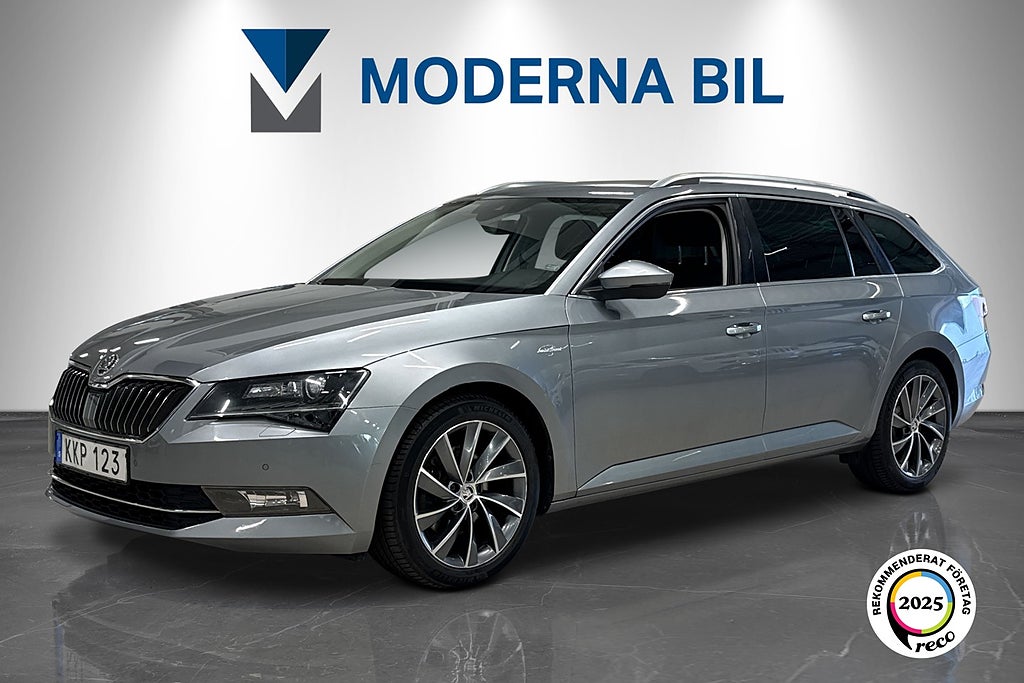 Skoda Superb Kombi 2.0 TDI 4x4 190hk L&K Drag D-värm B-kam Canton