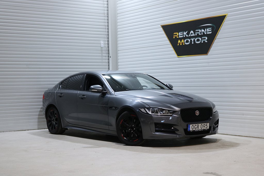 Jaguar XE 20d R-Sport 180HK | M-Värme | Meridian | Kamera