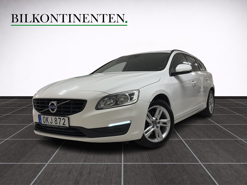 Volvo V60 D2 Automat Värmare Rattvärme Drag LED-Ramp MOMS/VAT