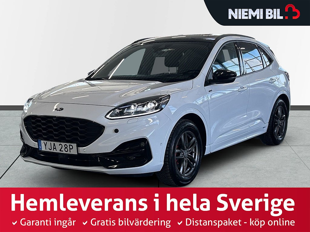 Ford Kuga Hybrid E-CVT ST-Line S&V-hjul/HUD/B&O/Kamera/Drag/MOMS