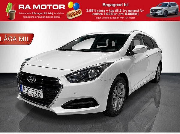 Hyundai i40 1,6 GDI 135hk ActivePlus Kombi Dragkrok 2016