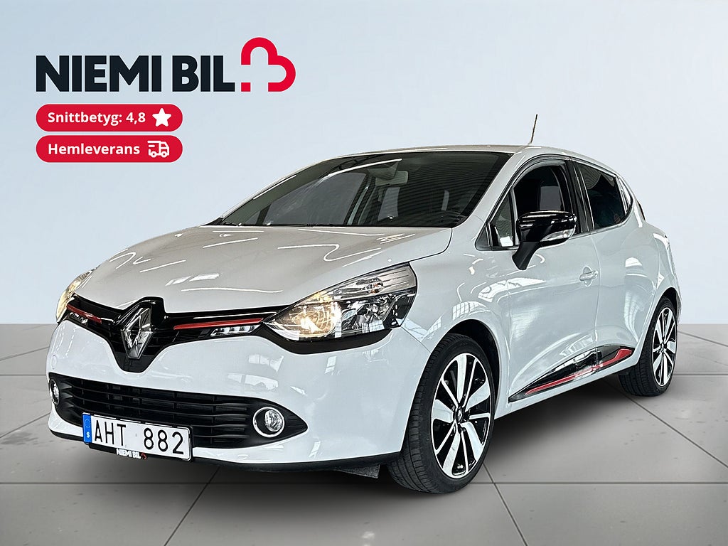 Renault Clio 0.9 TCe S&V-hjul/BT/ 0,45 L/mil /Låga mil/ Låg skatt