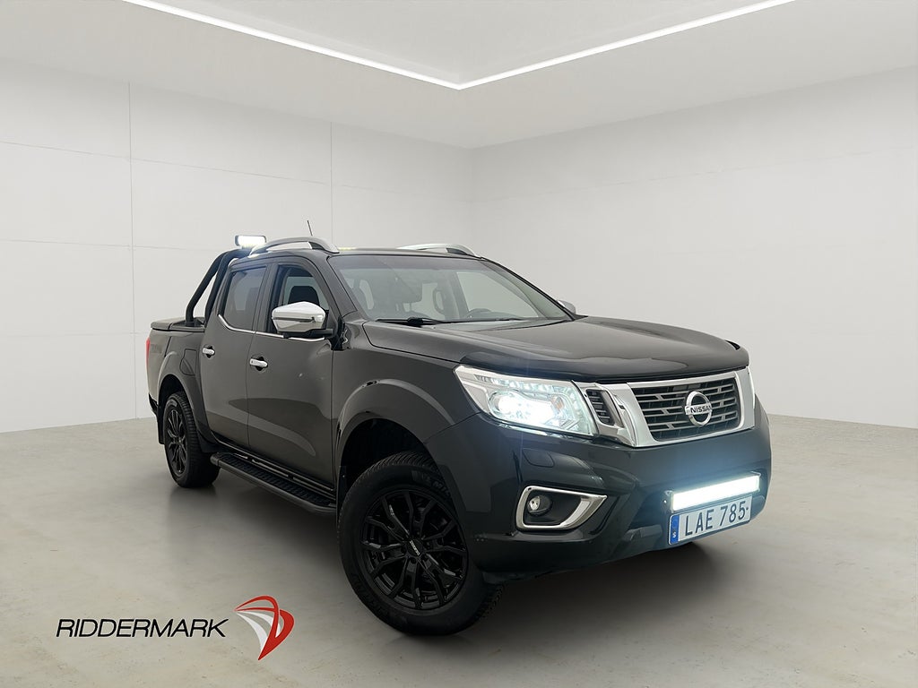 Nissan Navara TREK1 2.3dCi  4WD Värm Diff Drag Skinn Moms
