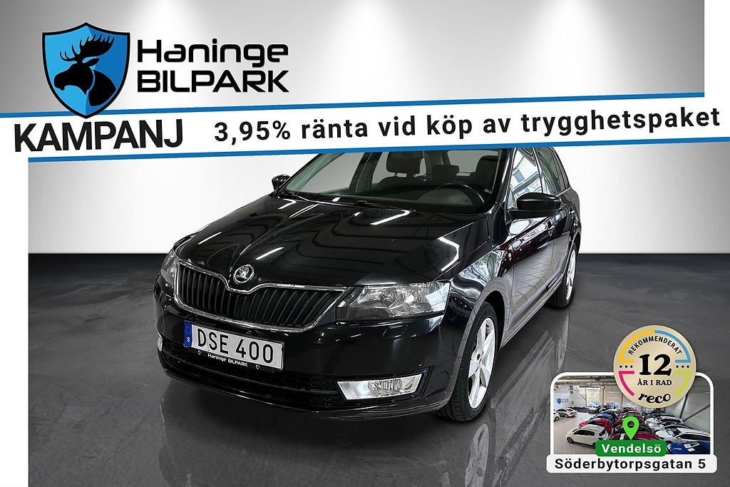 Skoda Rapid Spaceback 1.2 TSI PLUS SUPERDEAL 3.95% / PDC / LÅGMILAD