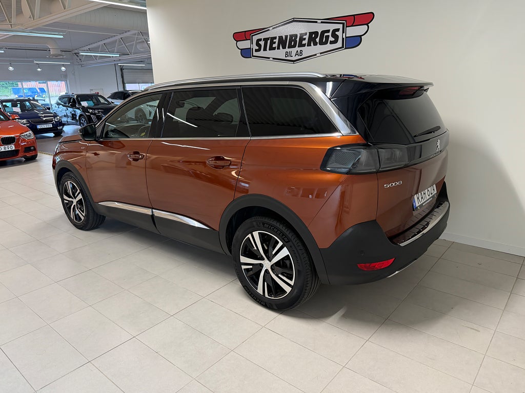 Peugeot 5008 1.2 PureTech 130 EAT 7 Sits SoV Hjul thumbnail