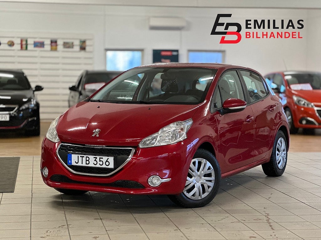 Peugeot 208 5-dörrar 1.2 VTi 82 Euro 6 Nyservad 82hk