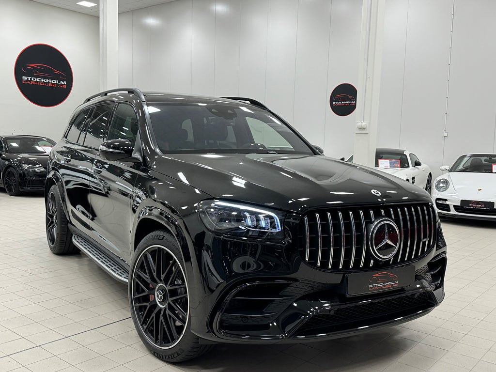 Mercedes-Benz AMG GLS 63 4MATIC+ 7-sits 612hk MOMS /LEASBAR 