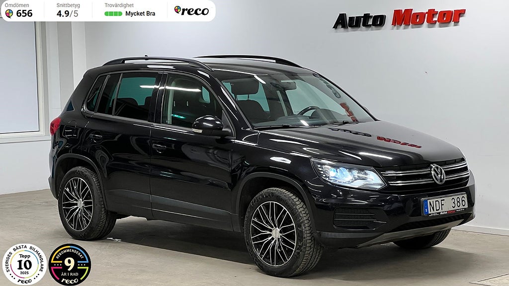 Volkswagen Tiguan 2.0 TDI 4Motion 140hk Drag/Värmare/Nybytt kamrem