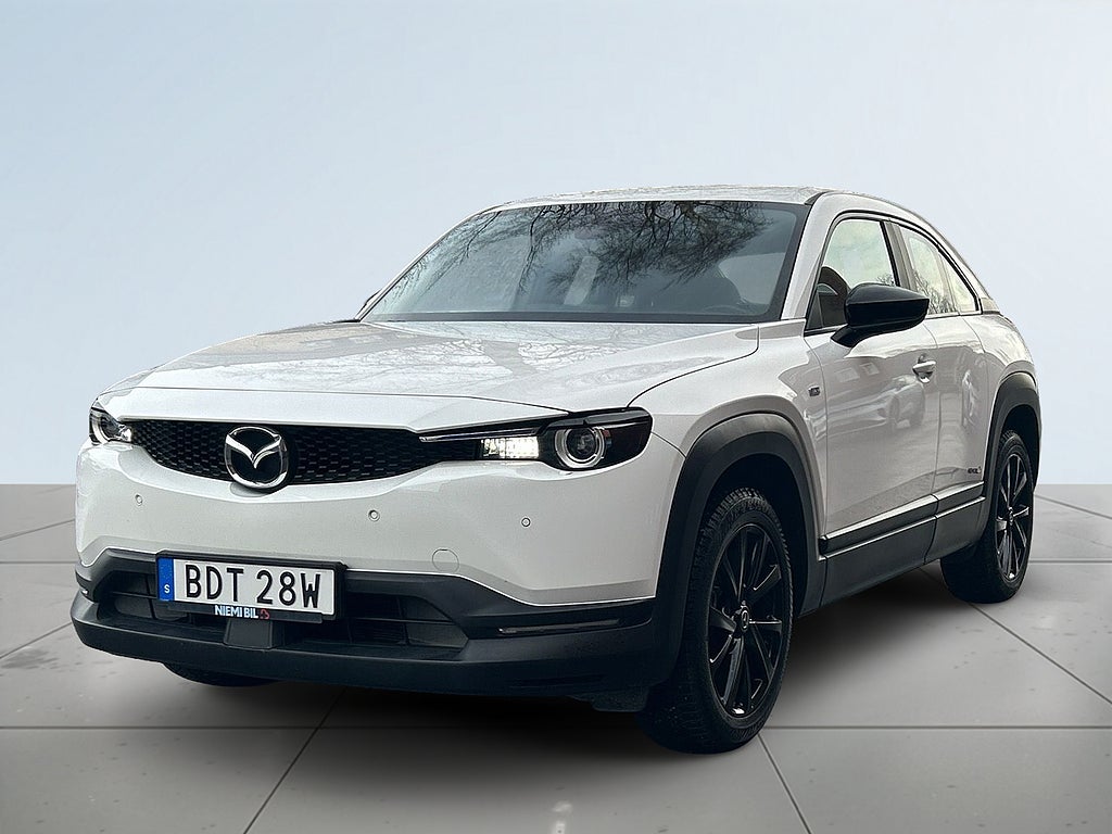 Mazda MX-30 e-Skyactiv EV SoV-Däck/Kamera/Psens/Navi/Rattvärme/HuD