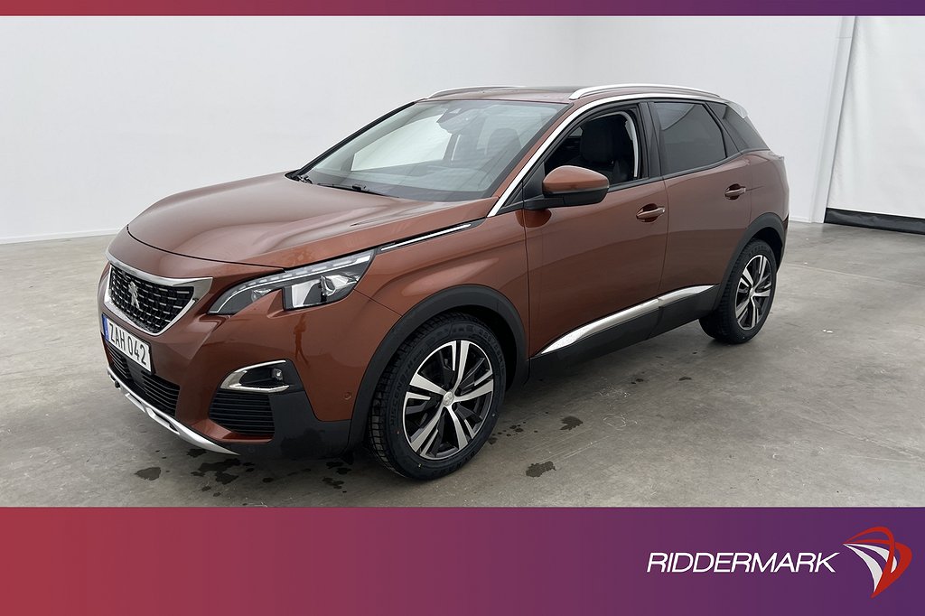 Peugeot 3008 1.2 PureTech 130hk Allure Pano M-Värmare Kamera