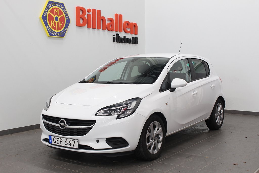 Opel Corsa 5-dörrar 1.4 Enjoy Kamera Rattvärme 6984mil