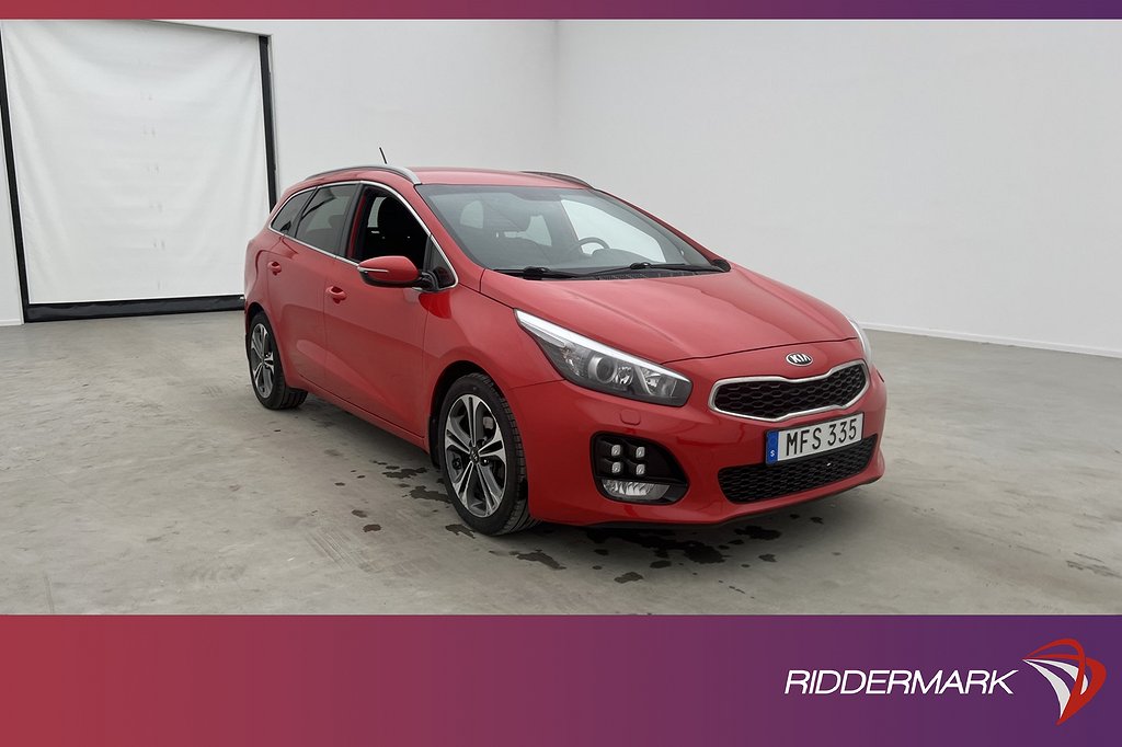 Kia Cee´d 1.6 CRDi 136hk GT-Line B-Kamera P-Sensorer Navi