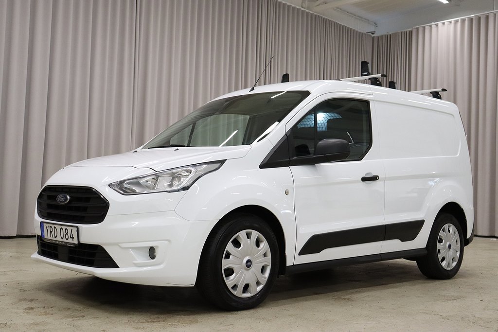 Ford Transit Connect 100HK Inredning Backkamera Drag Värmare