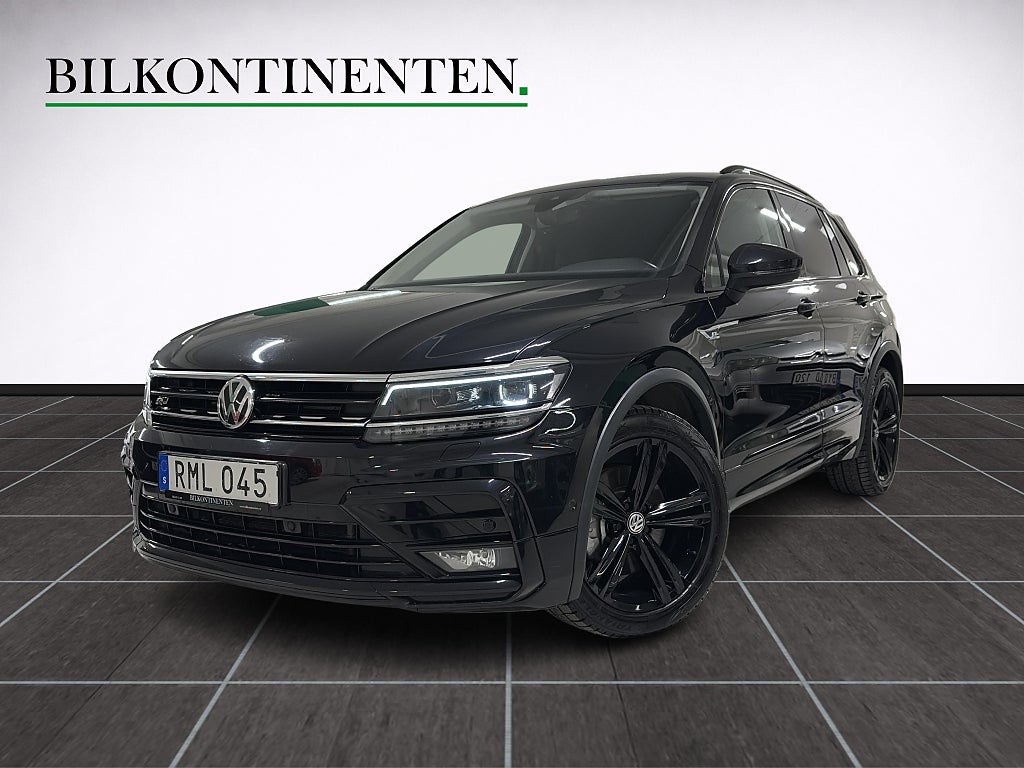 Volkswagen Tiguan 2.0 TDI 4M BLACK R-Line Värmare Cockpit Kamera Dragkrok