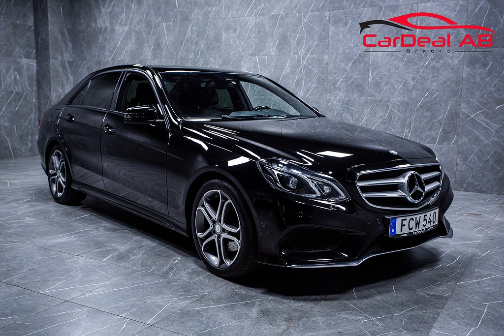 Mercedes-Benz E 250 CDI 4M AMG Sport Värmare Halskinn Drag