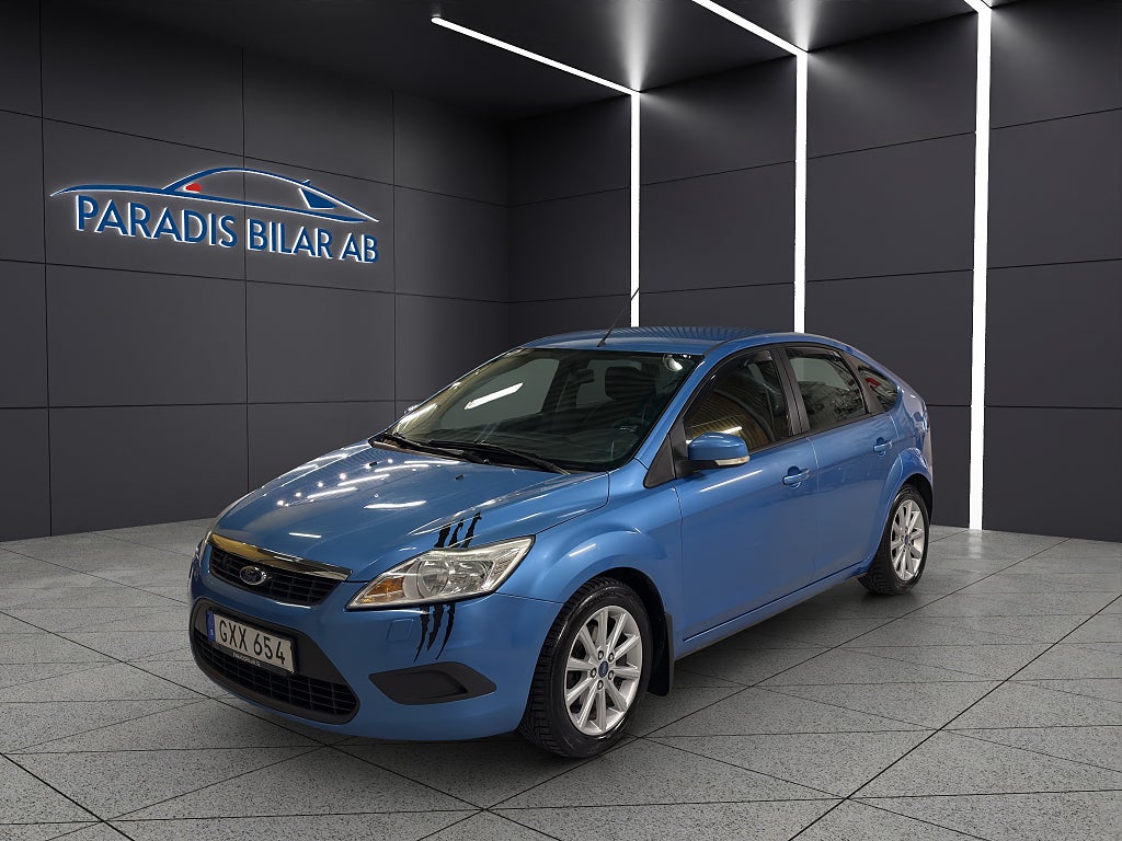 Ford Focus 5-dörrars 1.8 Flexifuel Trend Nyservad&Besiktigad