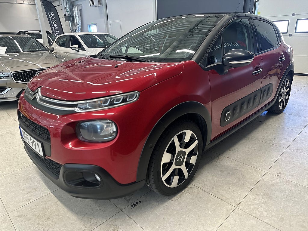 Citroën C3 1.2 PureTech 110/B-Kamera/Kamrem Bytt/Apple carplay