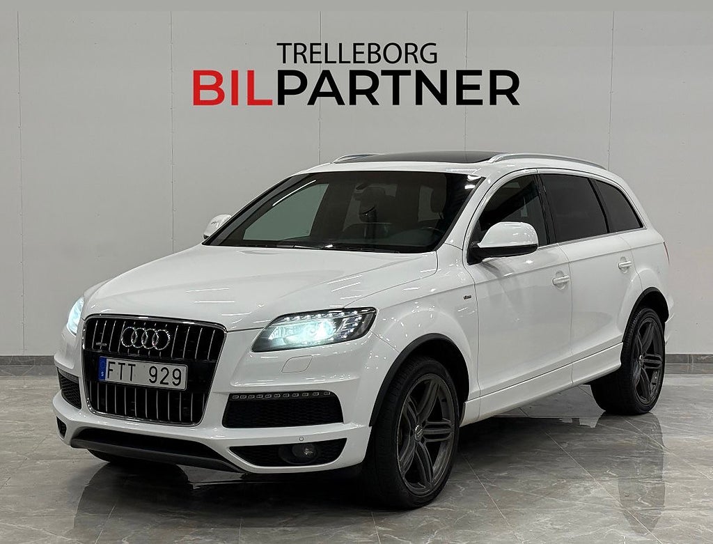 Audi Q7 3.0 TDI V6 quattro S line | Pano | 7 sits | Drag