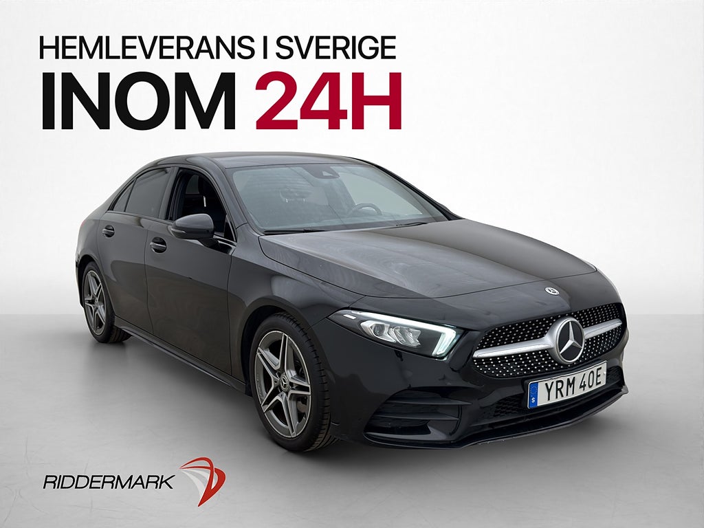 Mercedes-Benz A180 136hk AMG Line Kamera Sensorer