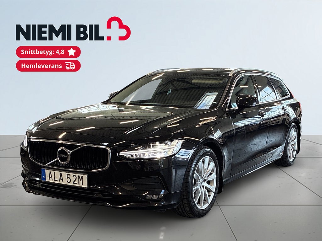 Volvo V90 D4 Momentum S&V/Drag/Psens/Dvärm/Navi/Adfarthållare