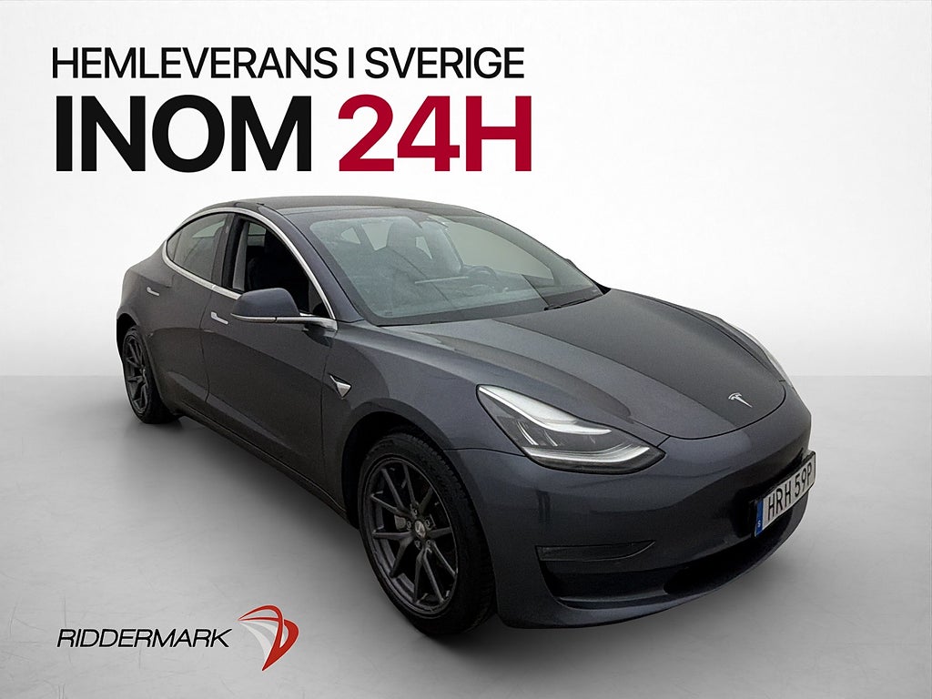 Tesla Model 3 Standard Range Plus Drag Autopilot Svensksåld