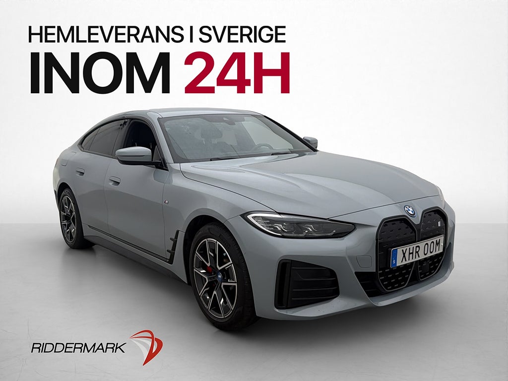 BMW i4 eDrive40 Gran Coupé 83.9 kWh  M-Sport HiFi Kamera