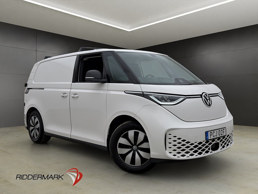 Volkswagen id-buzz Cargo 82 kWh Värm Drag LED B-Kamera Moms