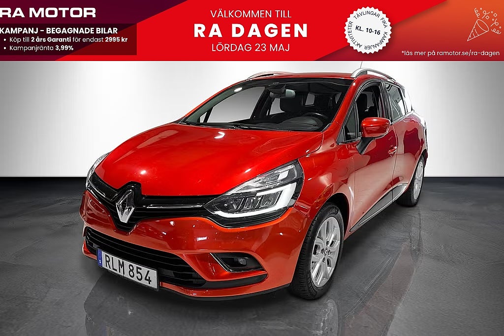 Renault Clio Sport Tourer 1.2 118hk Aut Intense |Navi|P-Sensorer| 2017
