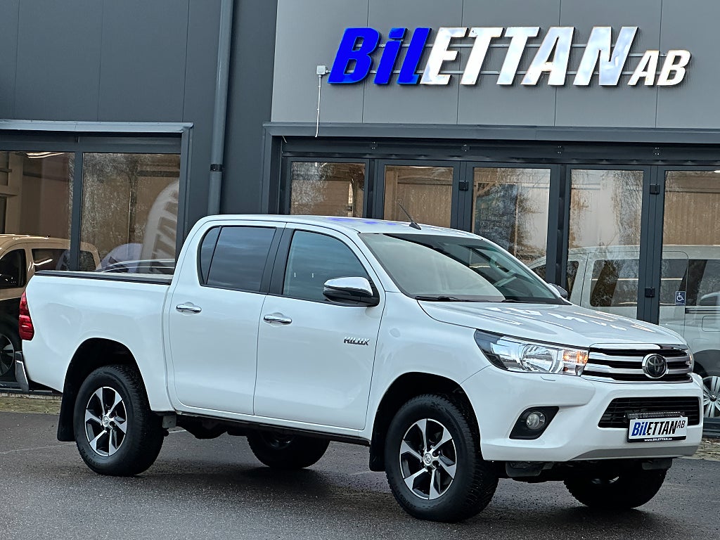 Toyota Hilux Dubbelhytt 2.4 AWD Euro 6 150hk|Dragkrok|Moms
