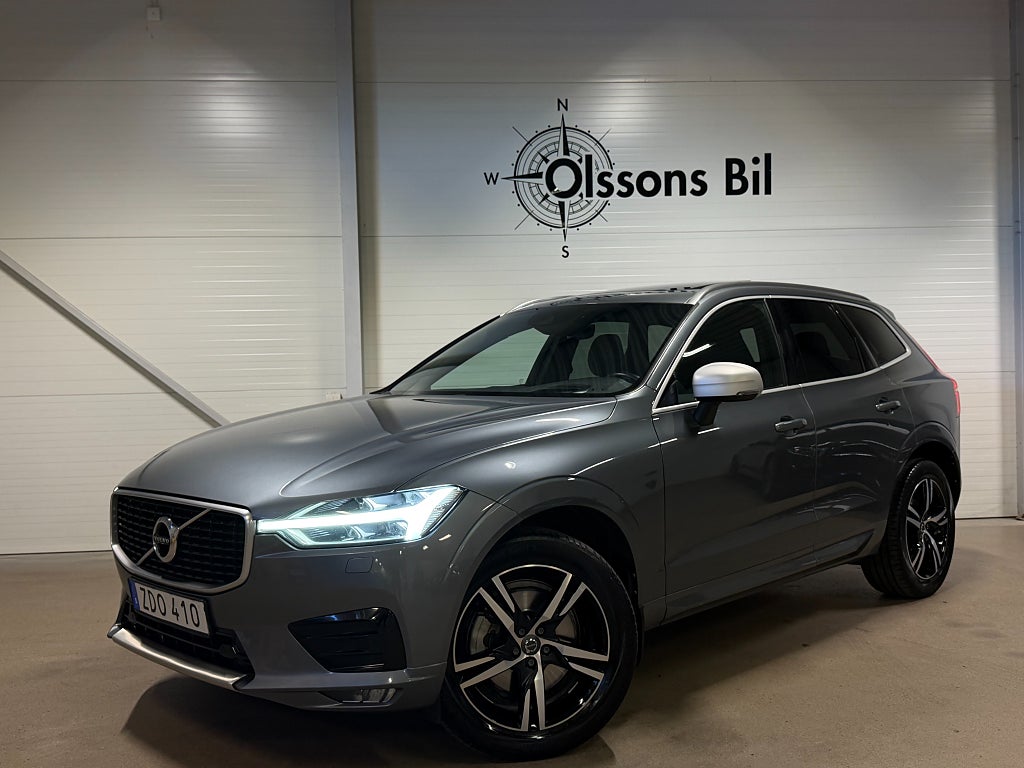 Volvo XC60 T5 AWD R-Design Aut Drag Värmare HuD Pano BLIS B-kam