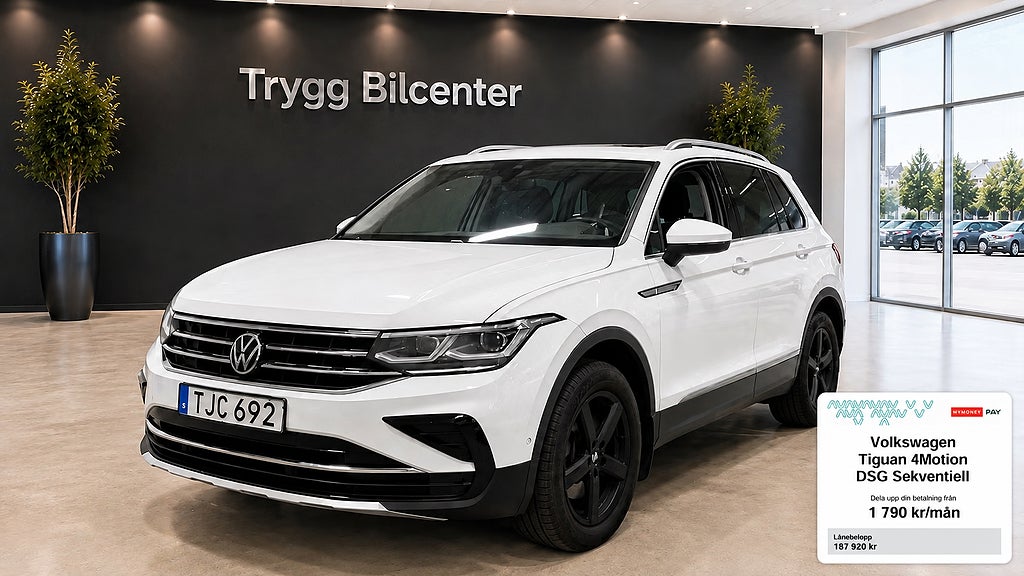 Volkswagen Tiguan 2.0 TDI DPF SCR 4Motion DSG Sekventiell, 200hk
