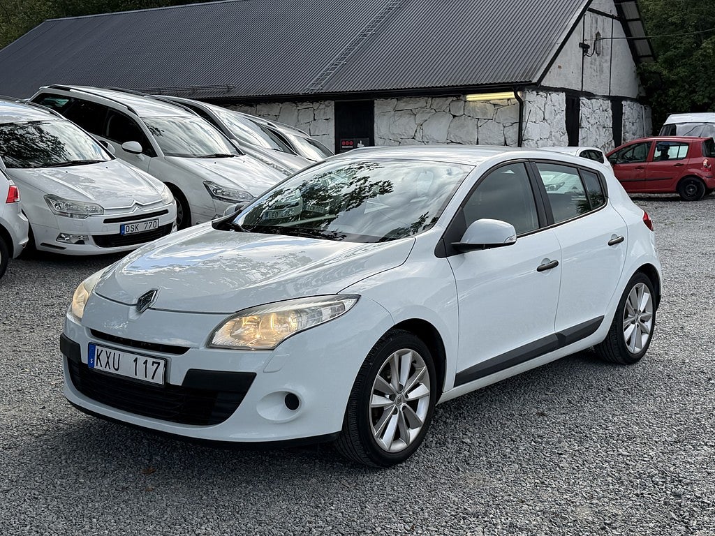 Renault Mégane 1.6 VVT Manuell, 101hk, 2010