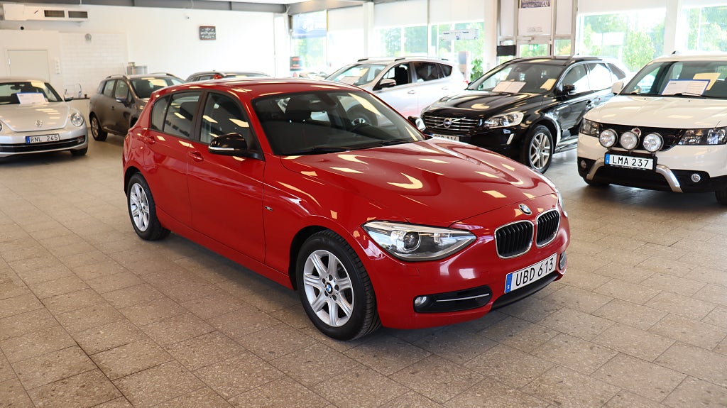BMW 120D 5-dörrars Sport line Dragkrok