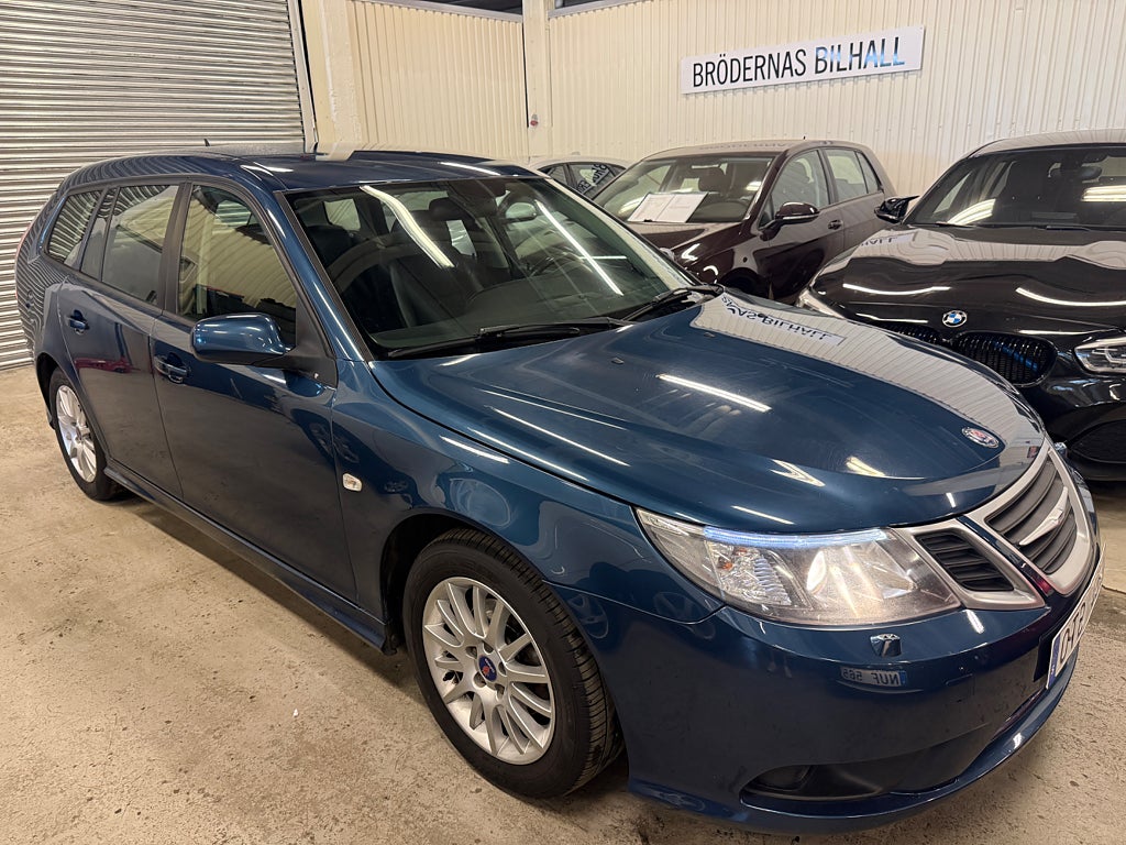 Saab 9-3 SportCombi 1.8t BioPower Linear/ Dragkrok/ Motorvärmare