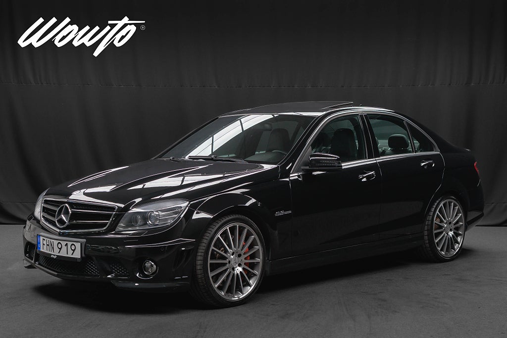 Mercedes-Benz C 63 AMG Performance 487HK / Sv-Såld / 8344mil