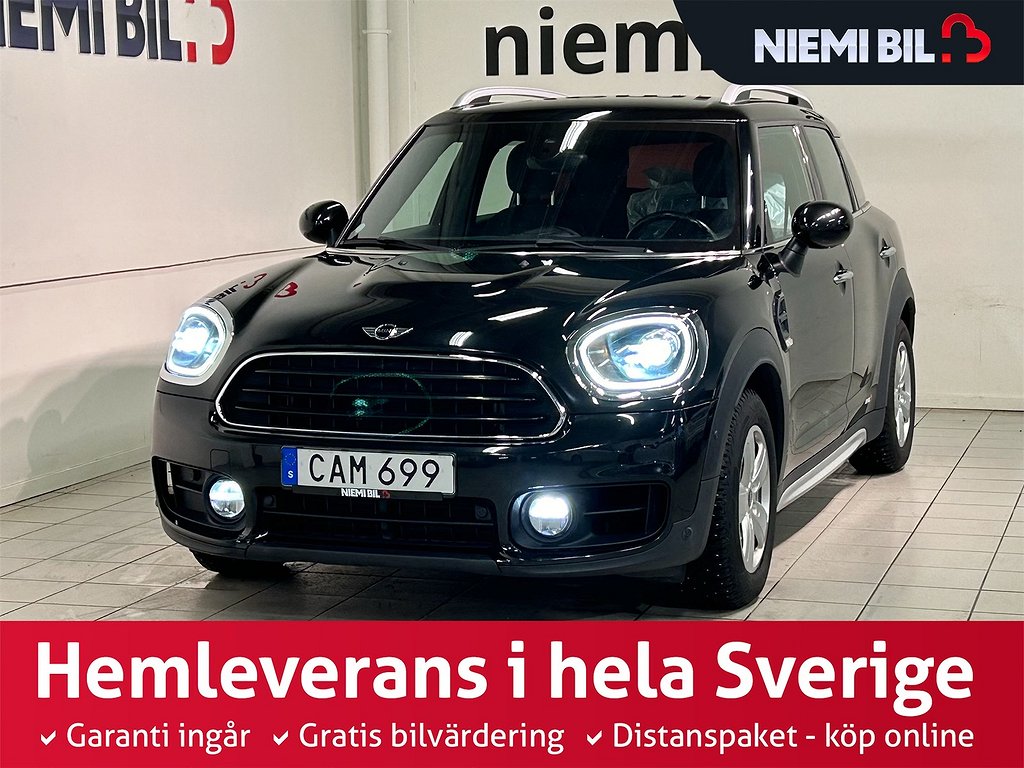 MINI Countryman Cooper AWD Salt II Drag Mvärm Kamera GPS SoV